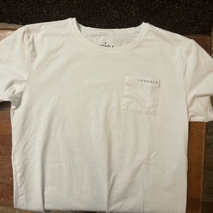 YoungLA Oversized white pocket tee